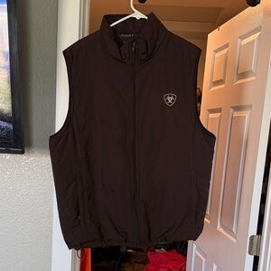 Ariat Dark Brown Vest Jacket